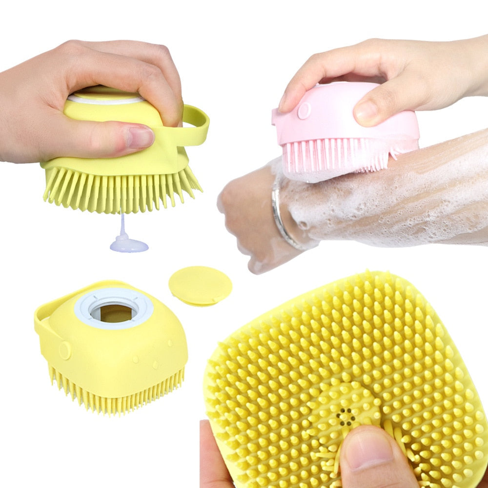 2-in-1 Pet Bath Brush