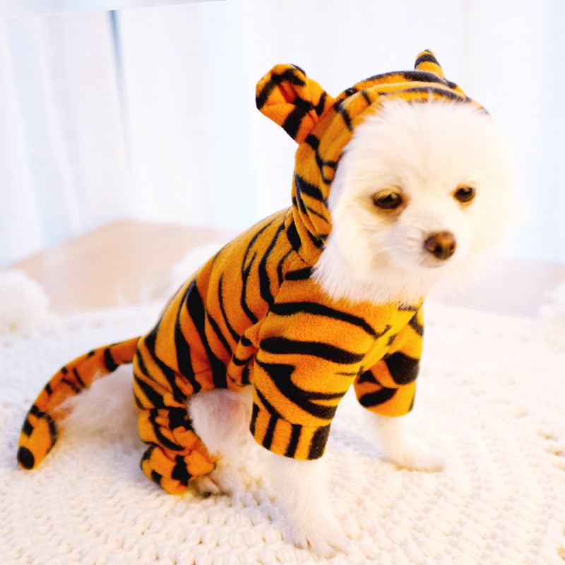 Cute Tiger Dog Cosplay