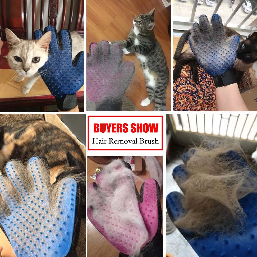 Pet Grooming Gloves For Dogs